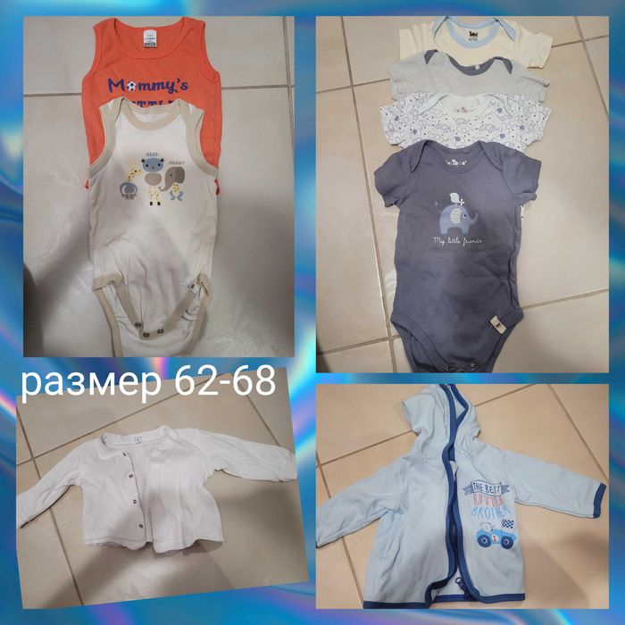 Детски дрешки, различни размери, всяка снимка 10 лв