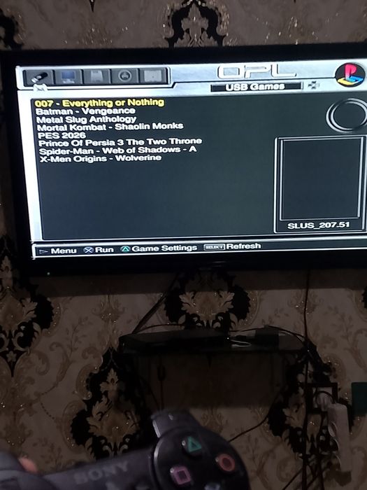 Playstation 2 чипавой +флешку сотилади
