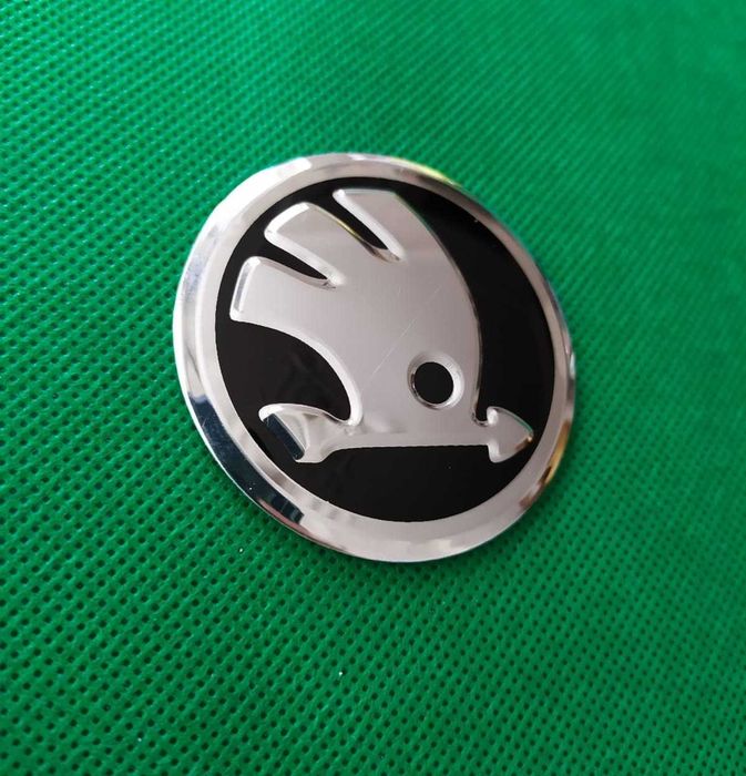 Емблеми стикери за джанти тасове SKODA 54 56mm 60mm 65mm 70 75mm 90mm