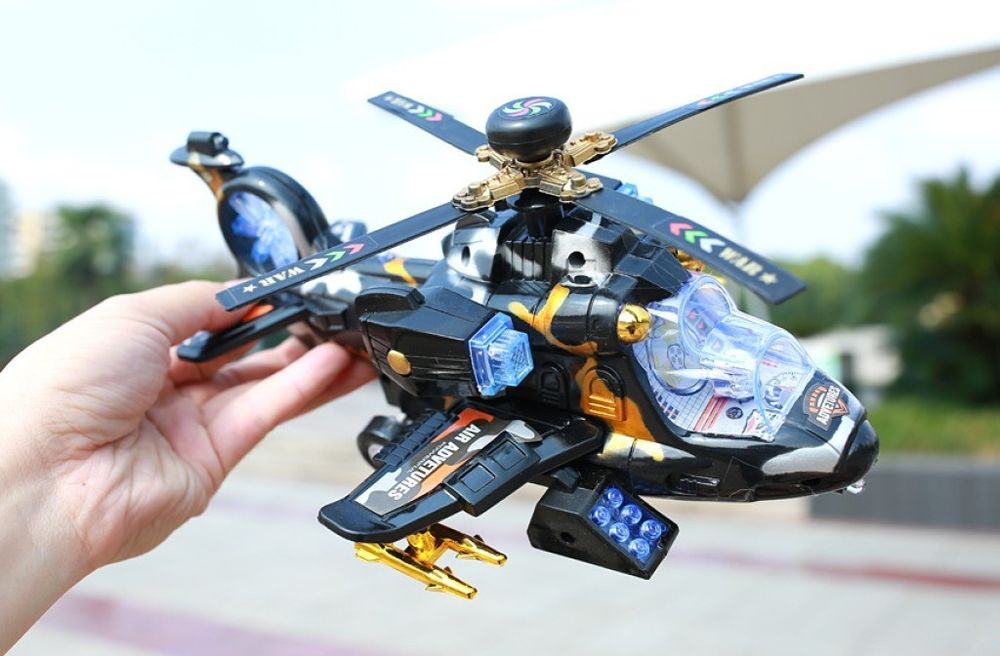 Светещ Хеликоптер Звук