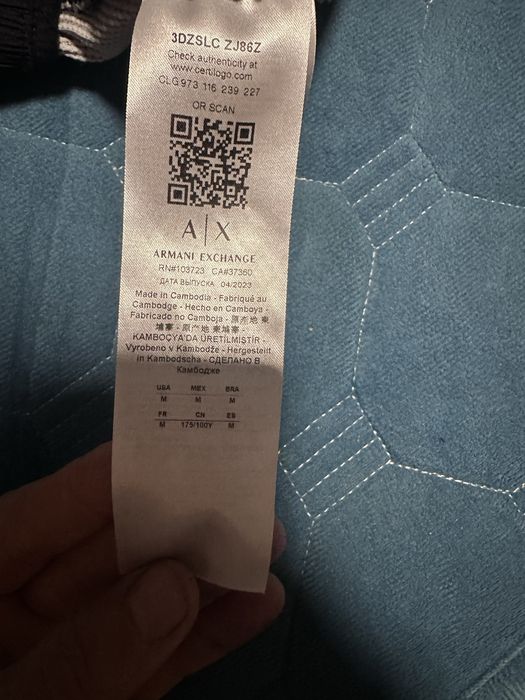 Pantaloni scurti bermude Armani Exchange