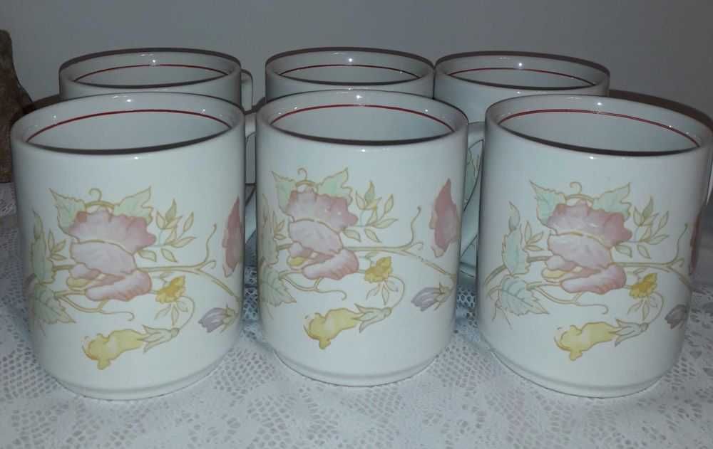 Cani de portelan set de 6
