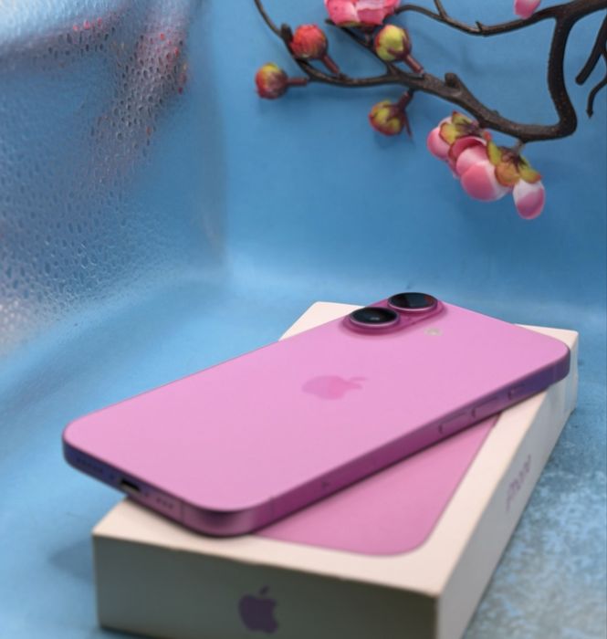 Apple iPhone 16, 256GB, 5G, Pink