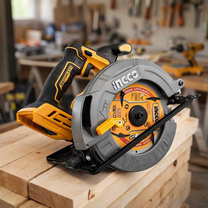 Fierastrau Circular 20V 185mm Brushless INGCO