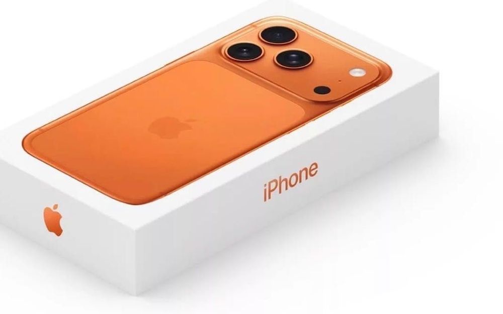Новый New iPhone 17 Pro Max 1Tb Orange Dual Sim