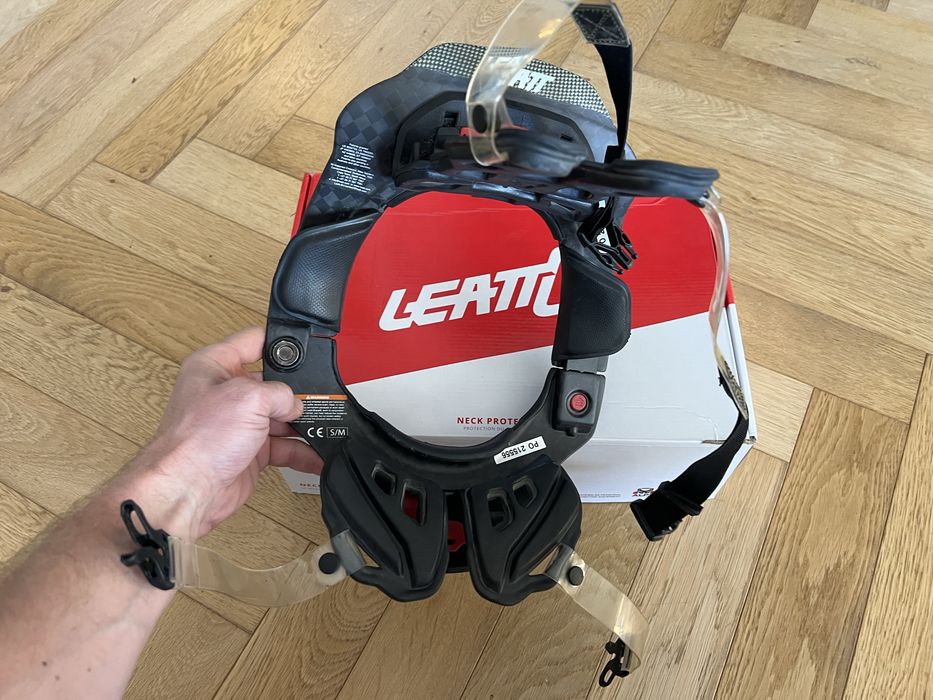 Neck Brace Leatt DBX 6.5 CARBON - Protectie gat Enduro Rally Motocross