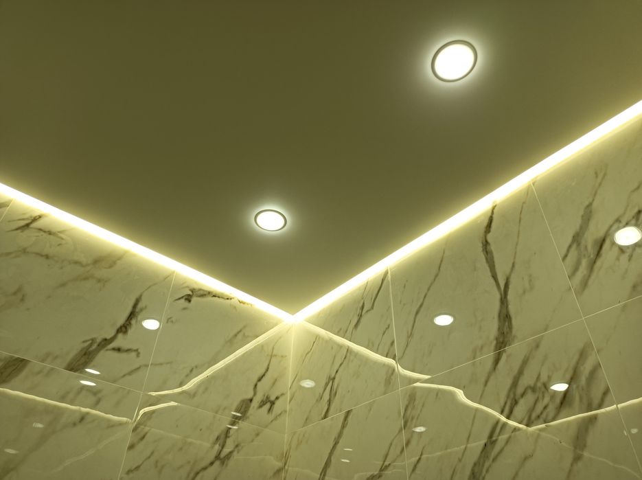 Натяжных потолков в Астане