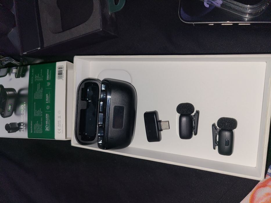 Osmo mobile 7 p flex mic duo green lion