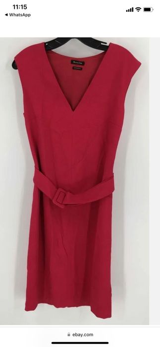Rochie Fuchsia Massimo Dutti