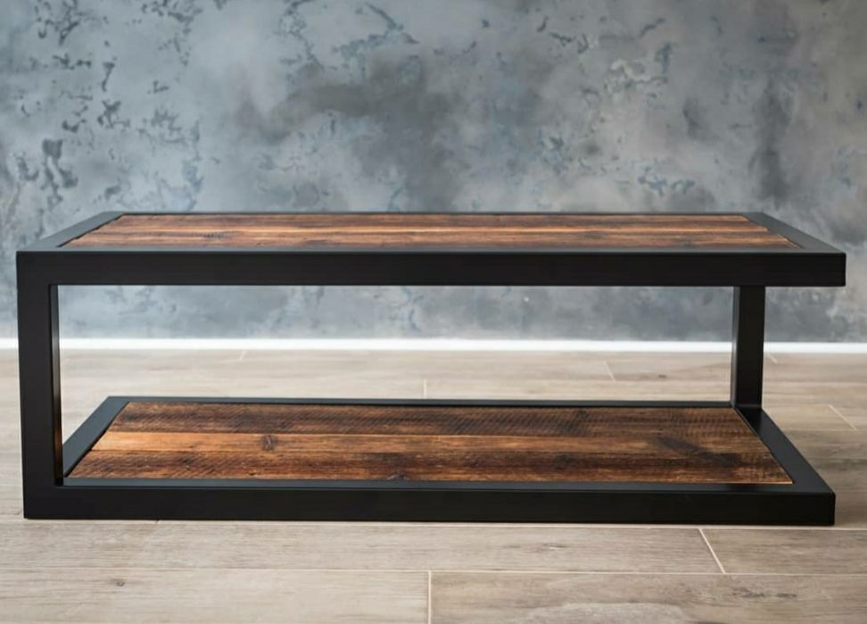 Холна маса от желязо и масив