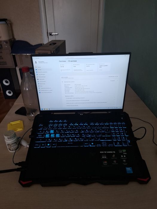 Продам asus F16 tuff coming