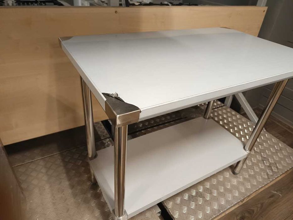masa de inox 90x60x80 cm casnic sau restaurant