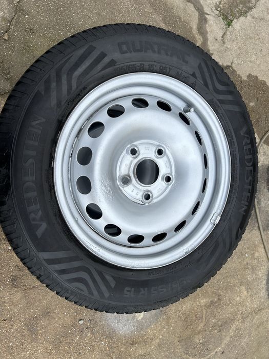 5х112  15 за vw caddy touran golf 5 pasat със четир сезони 195 65 15