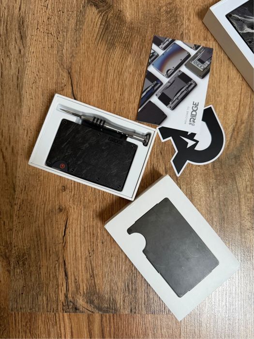 Ridge Wallet Forged Carbon (nou, nefolosit)