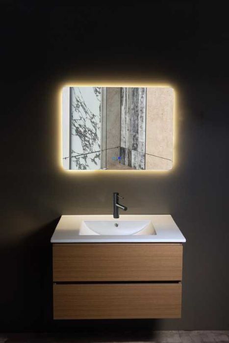 Oglindă LED pentru Baie NOUĂ, cu funcție de dezaburire (60x80cm)