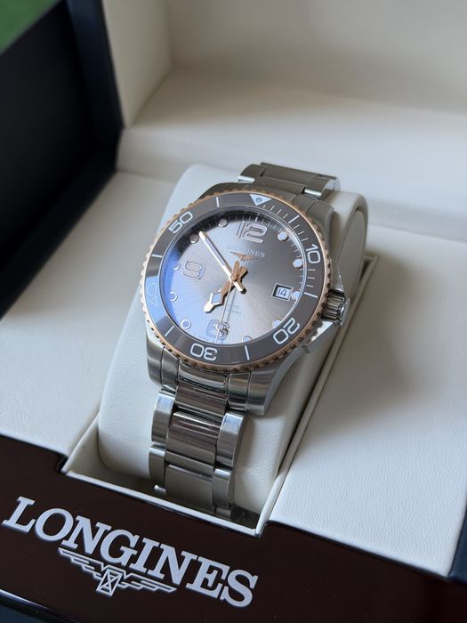 Оригинален унисекс автоматичен часовник Longines HydroConquest 39mm