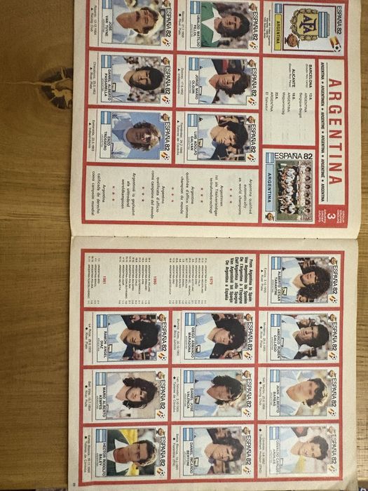 Album Panini Espana 82 complet