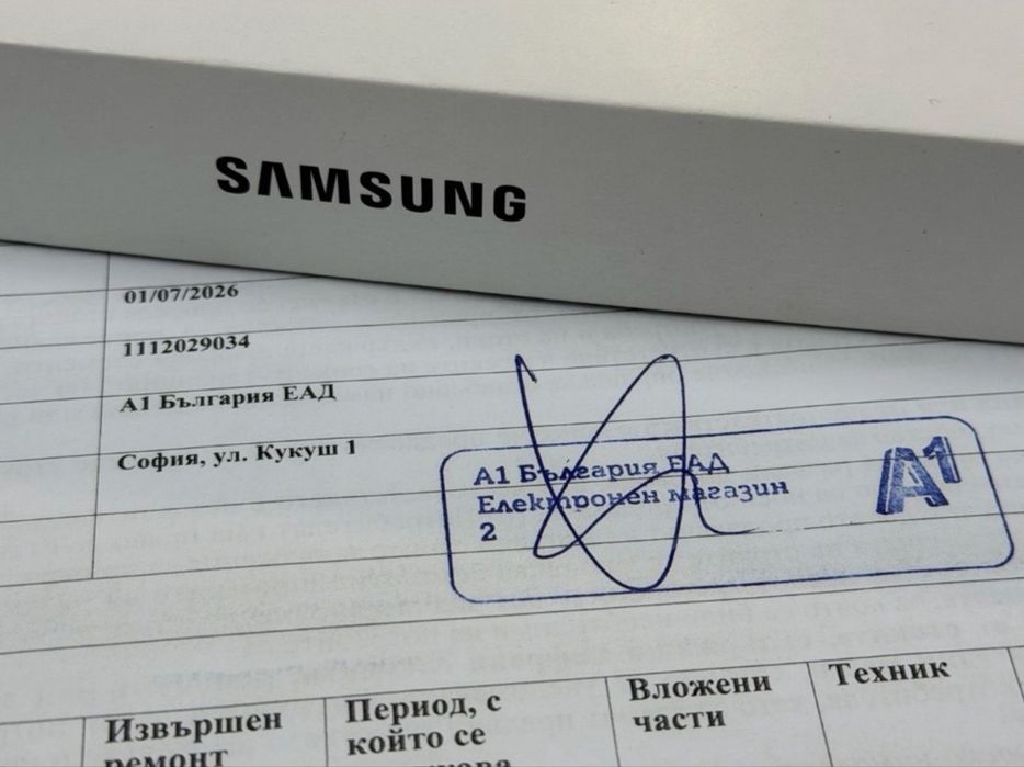 ЗАПЕЧАТАН 128GB Samsung A37 5G Battery Гаранция A1 2028г. Grey Green  GreyGreen