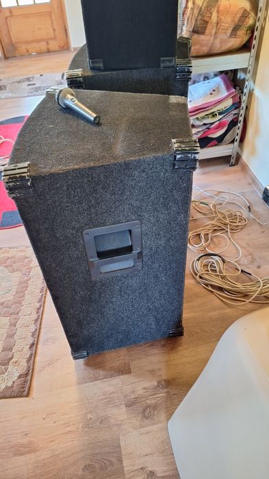 Boxe Profesionale Cu Mixer si Microfon