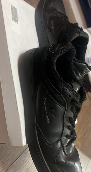 Мъжки черни маратонки на Calvin Klein