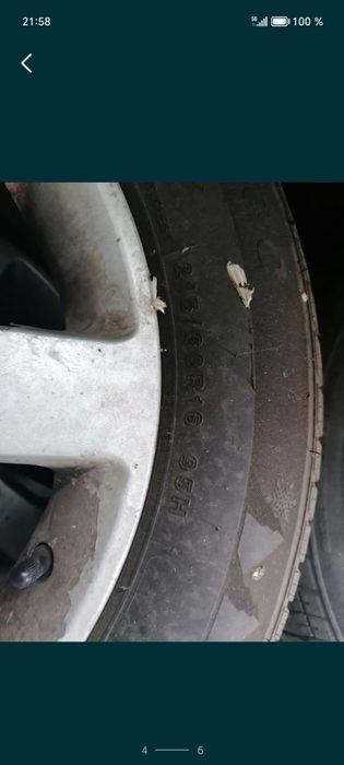 Vând cauciucuri iarna R16