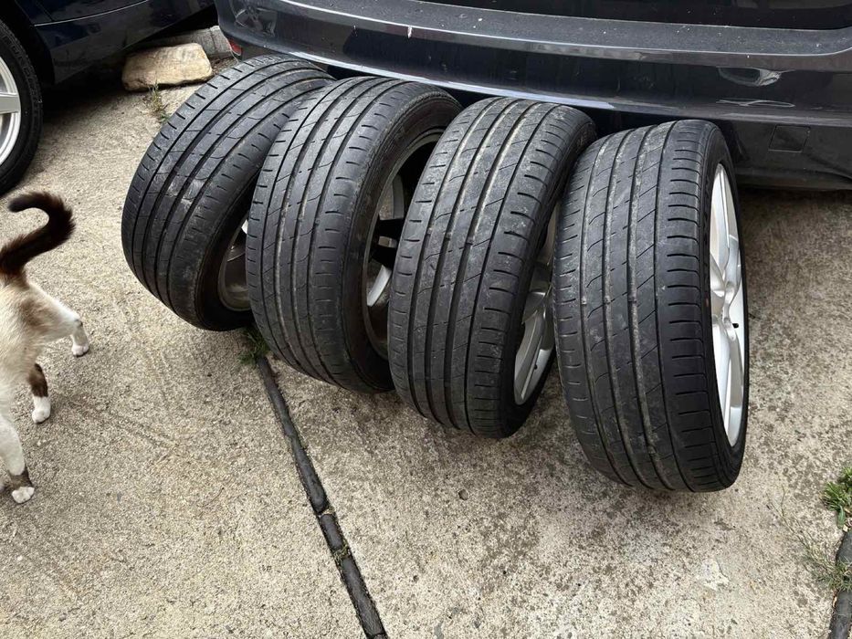 4бр. Алуминиеви джанти с гуми 205/45 R16 Skoda Fabia VRS, Vw,  5x100