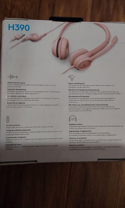 Căști audio noi logitech