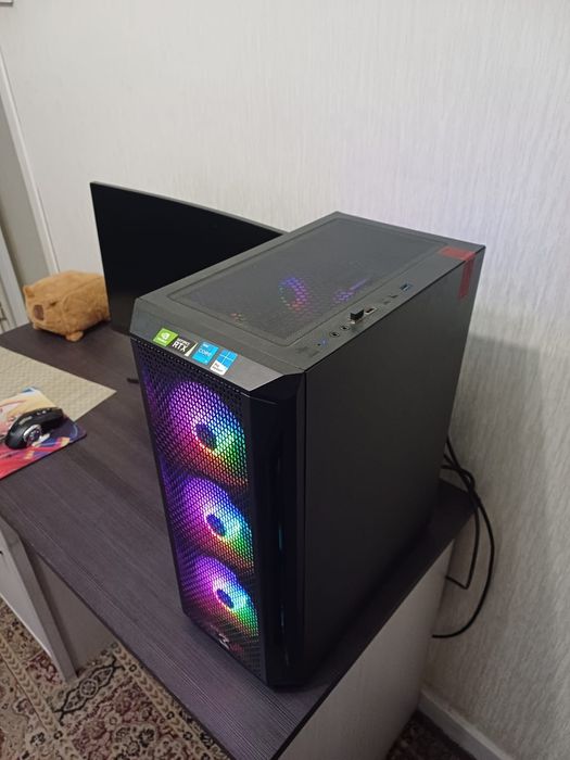 Игровой ПК + 165Гц монитор AOC | GTX 1660 Super, i5-10400F, SSD 512ГБ