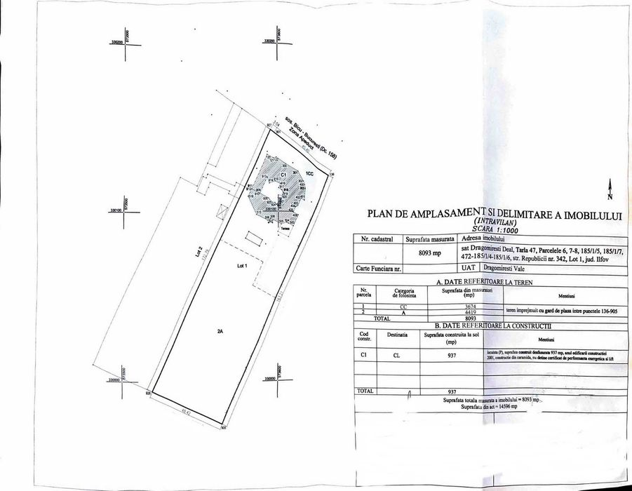 Proprietate Generoasă 14.360 mp la Șos. Bâcu - București