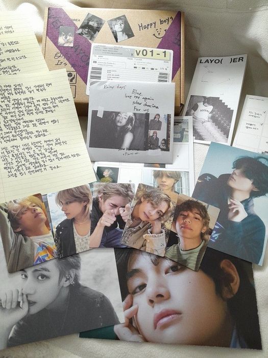 Layover BTS V соло альбом