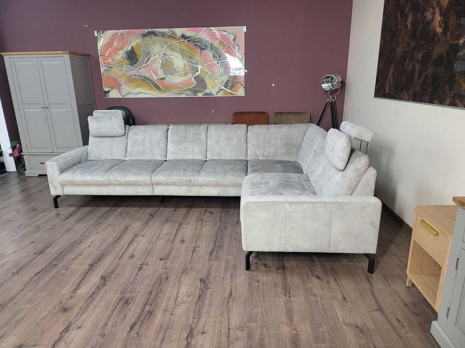 ПРОМОЦИЯ!!! Светло сив ъглов диван ZE - EM20028