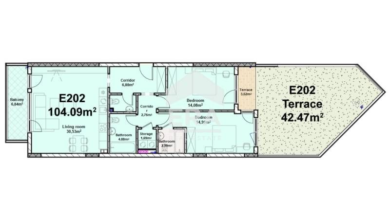 Продава се Тристаен апартамент в София, Дружба 2 - 127 кв.м за 1302 €/кв.м - Снимка #4