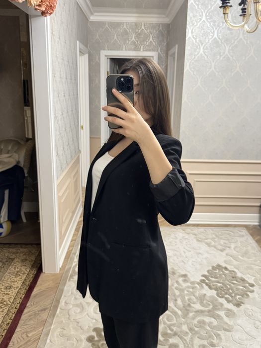 Пиджак черный классика