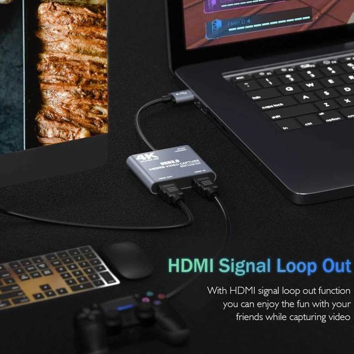 HDMI - USB 3.0 Video Capture Card Game Live Streaming видео кепчър