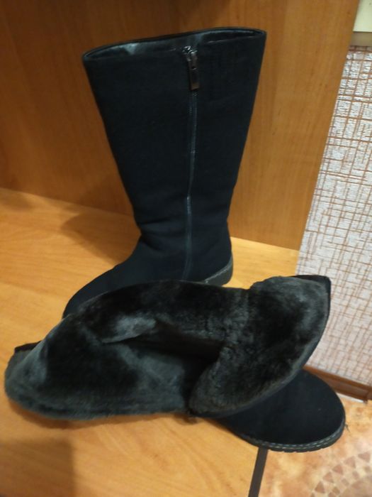 Сапоги зимние, войлочные