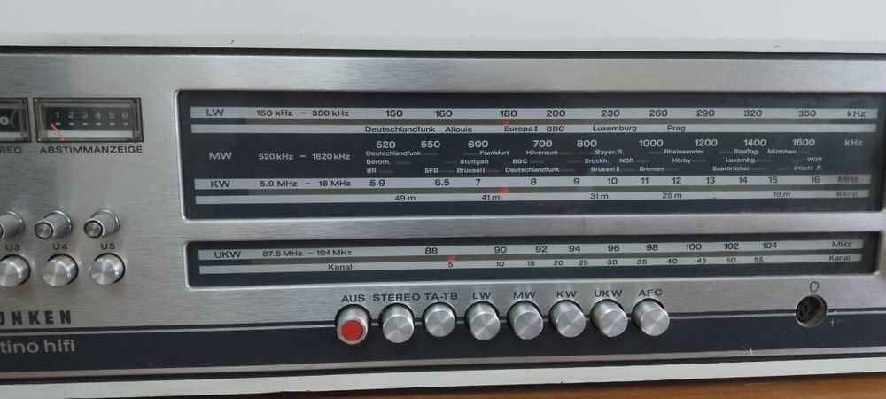 Amplituner Telefunken Concertino Hi-Fi-  Superbitate!