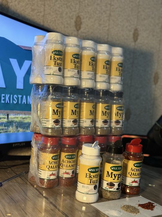 “ Ona yer”  mahsulotlari sotuvda  : TUZ, QALAMPIR VA MURCH