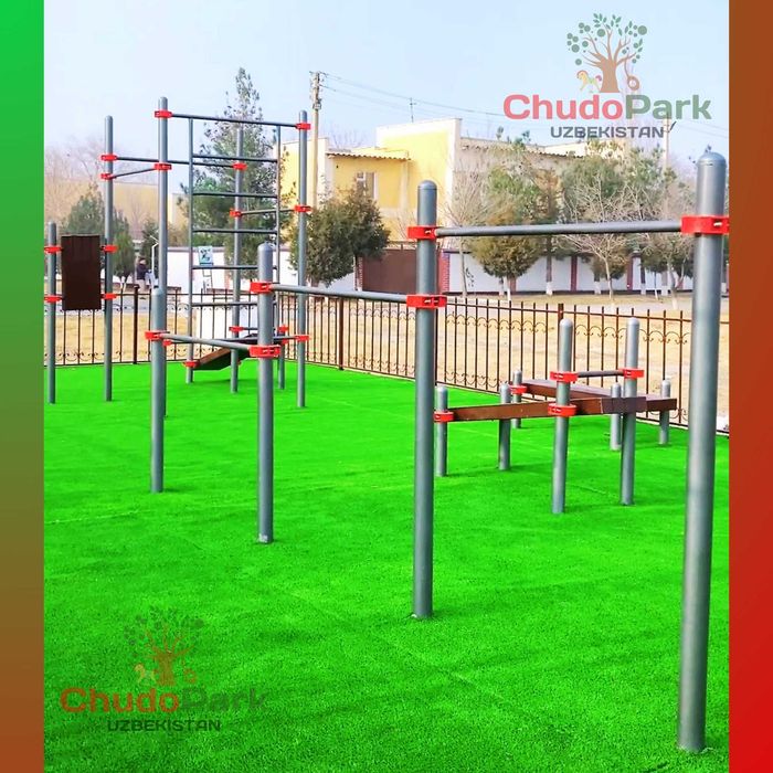 WORKOUT (Турник, брусья) Щесть элементов  в одном к