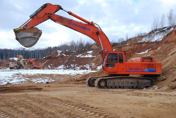 Услуги экскаватора