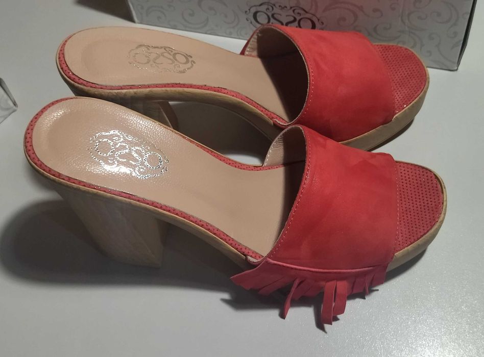 Босоножки Osso (красные)