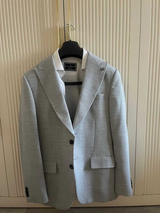 мужской костюм тройка и белая рубашка, турция