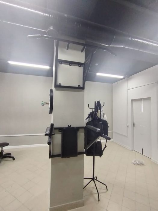 Турник и брусья на колонну