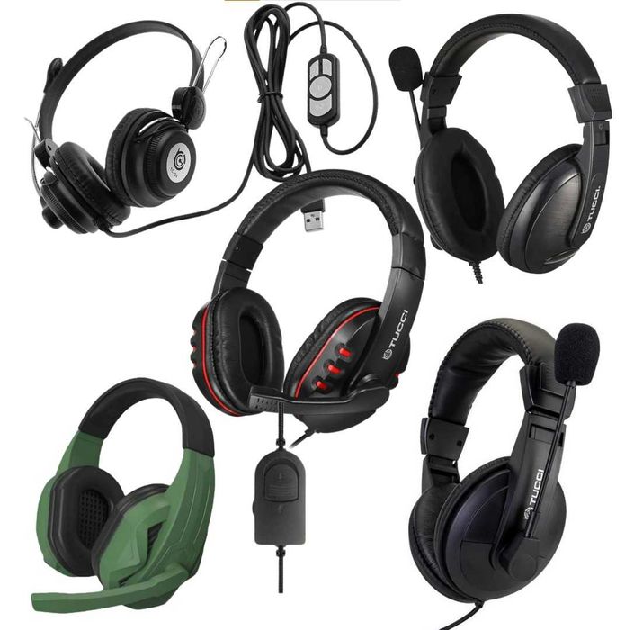 Наушники игровые с микрофоном проводные Огромный выбор Опт и в роз