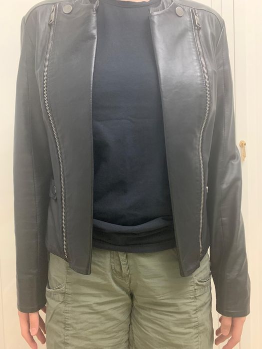 Женская кожаная куртка