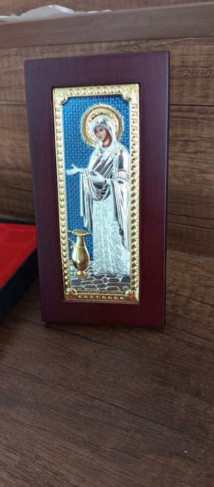 Сребърна икона за подарък