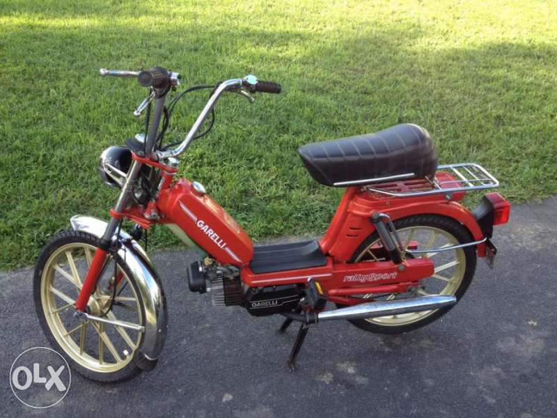 Мотопед гарели на части