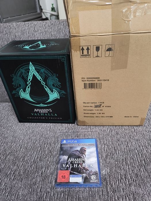 Assassins creed Valhalla Collectors edition PS4
