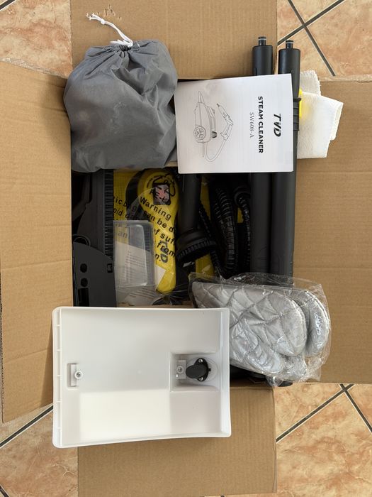 Aspirator de curățat cu aburi TVD