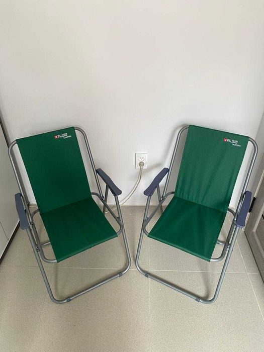 Стул складной туристический 2 штуки