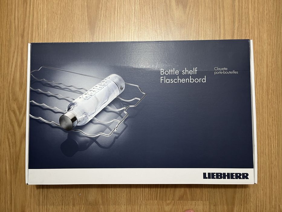 Suport sticle frigider Liebherr, NOU, Metal, CTN 3223/CTN 3663, Argintiu